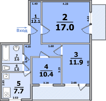 Планировки: 3-Комнатные, 9-ти этажные (кирпичные, угловые)
